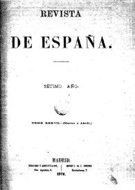Revista de España | Biblioteca Virtual Miguel de Cervantes