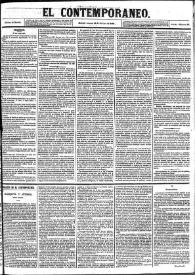 El Contemporáneo | Biblioteca Virtual Miguel de Cervantes