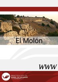 El Molón (Camporrobles, Valencia) / Alberto J. Lorrio Alvarado y María Dolores Sánchez de Prado | Biblioteca Virtual Miguel de Cervantes