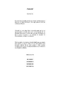 Funeral / Luis Matilla | Biblioteca Virtual Miguel de Cervantes