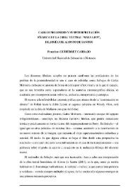 Carlos Molinero y su interpretación fílmica de la obra teatral "Salvajes" de José Luis Alonso de Santos / Francisco Gutiérrez Carbajo | Biblioteca Virtual Miguel de Cervantes