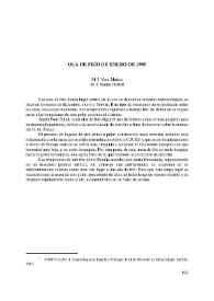 Ola de frío de enero de 1985 / M.ª Isabel Vera Muñoz , M.ª José Santos Deltell | Biblioteca Virtual Miguel de Cervantes