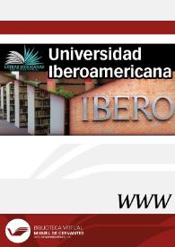 Universidad Iberoamericana | Biblioteca Virtual Miguel de Cervantes