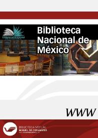 Biblioteca Nacional de México | Biblioteca Virtual Miguel de Cervantes