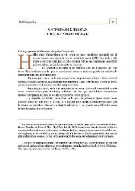 Necesidades básicas y relativismo moral | Biblioteca Virtual Miguel de Cervantes