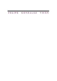 Felipe González Vicén (1908-1991) | Biblioteca Virtual Miguel de Cervantes