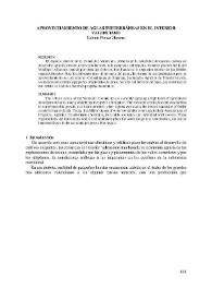 Aprovechamiento de aguas subterráneas en el interior valenciano | Biblioteca Virtual Miguel de Cervantes