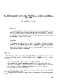 La emigración española asistida a Latinoamérica, 1968-1990 | Biblioteca Virtual Miguel de Cervantes