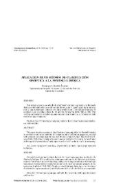 Aplicación de un método de clasificación sinóptica a la Península Ibérica / Domingo F. Rasilla Álvarez | Biblioteca Virtual Miguel de Cervantes