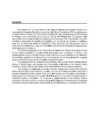 Proemio [Jornadas de Geografía Urbana 2ª. 1995. Alicante) / A. Ramos Hidalgo, G. Ponce Herrero, J.M. Dávila Linares | Biblioteca Virtual Miguel de Cervantes