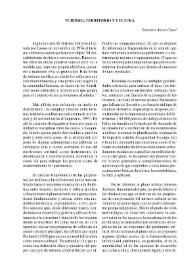 Turismo, Territorio y Cultura / Salvador Antón Clavé | Biblioteca Virtual Miguel de Cervantes