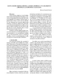 Los planes de ordenación de la oferta turística y planeamiento urbano en la Comunidad Valenciana / Rosario Navalón García | Biblioteca Virtual Miguel de Cervantes