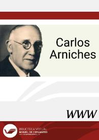 Carlos Arniches | Biblioteca Virtual Miguel de Cervantes