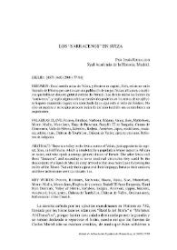 Los "Sarracenos" en Suiza / Jesús Riosalido | Biblioteca Virtual Miguel de Cervantes