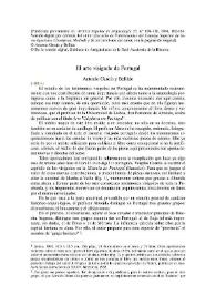 El arte visigodo de Portugal / Antonio García y Bellido | Biblioteca Virtual Miguel de Cervantes