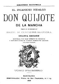 El ingenioso hidalgo Don Quijote de la Mancha / Miguel de Cervantes Saavedra; edición de Florencio Sevilla Arroyo | Biblioteca Virtual Miguel de Cervantes