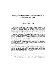 Amos y criados: dualidad fundamental en el arte cómico de Tirso / Dawn Smith | Biblioteca Virtual Miguel de Cervantes