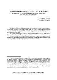 Algunas consideraciones acerca de los nombres de Dios en el Islam. Beneficios que procura el uso de los mismos / José Valdivia Válor | Biblioteca Virtual Miguel de Cervantes