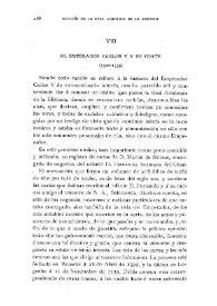 EI Emperador Carlos V y su corte. (1522-1539) / A. Rodríguez Villa | Biblioteca Virtual Miguel de Cervantes