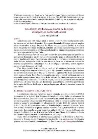 Tres téseras celtibéricas de bronce de la región de Segobriga. Saelices (Cuenca) / Martín Almagro Basch | Biblioteca Virtual Miguel de Cervantes