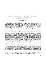 Repercusiones de la literatura memorial francesa en España / Anna Caballé | Biblioteca Virtual Miguel de Cervantes