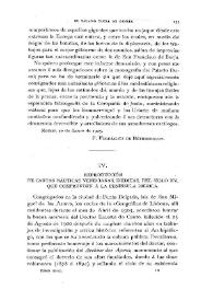 Reproducción de cartas náuticas venecianas, inéditas, del siglo XV, que comprenden a la Península Ibérica / Cesáreo Fernández Duro | Biblioteca Virtual Miguel de Cervantes