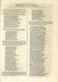 Poesías sueltas / Miguel de Cervantes Saavedra; edición publicada por Rodolfo Schevill y Adolfo Bonilla | Biblioteca Virtual Miguel de Cervantes