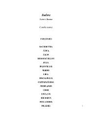 Rudens : comedia musical / Patricio Chamizo | Biblioteca Virtual Miguel de Cervantes