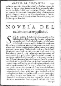 El casamiento engañoso / Miguel de Cervantes Saavedra; edición de Florencio Sevilla Arroyo | Biblioteca Virtual Miguel de Cervantes