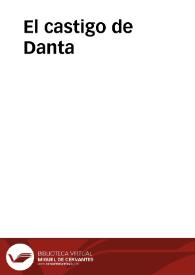 El castigo de Danta | Biblioteca Virtual Miguel de Cervantes