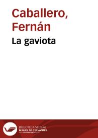 La gaviota / Fernán Caballero | Biblioteca Virtual Miguel de Cervantes