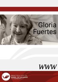 Gloria Fuertes / dirección Ramón F. Llorens | Biblioteca Virtual Miguel de Cervantes