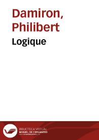 Logique / César Daly | Biblioteca Virtual Miguel de Cervantes