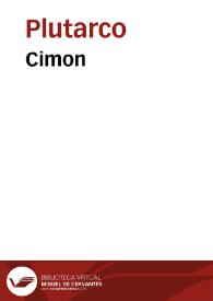 Cimon / Plutarch | Biblioteca Virtual Miguel de Cervantes