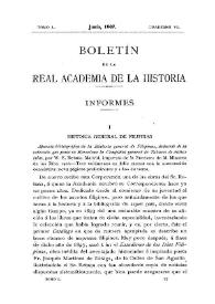 Historia general de Filipinas / Juan Catalina García | Biblioteca Virtual Miguel de Cervantes