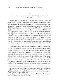 Datos acerca de cometas en dos historiadores árabes / Francisco Codera | Biblioteca Virtual Miguel de Cervantes
