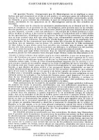 Cartas a un estudiante I-IV / Leopoldo Alas | Biblioteca Virtual Miguel de Cervantes