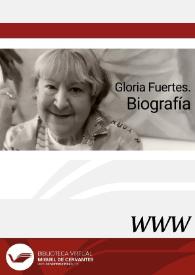 Gloria Fuertes. Biografía / Ramón F. Llorens García | Biblioteca Virtual Miguel de Cervantes