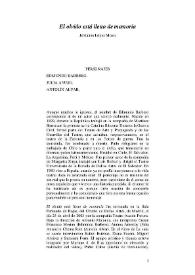 El olvido está lleno de memoria / Jerónimo López Mozo | Biblioteca Virtual Miguel de Cervantes