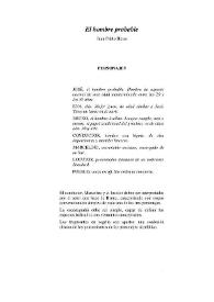 El hombre probable / Juan Pablo Heras | Biblioteca Virtual Miguel de Cervantes