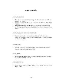 Discusiones, núm. 1 (2000). Bibliografía | Biblioteca Virtual Miguel de Cervantes