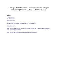 Antología de poetas líricos castellanos. Romances Viejos castellanos (Primavera y Flor de Romances). T. 3 / Marcelino Menéndez y Pelayo ; publicada con una introducción y notas por D. Fernando Wolf y D. Conrado Hofmann; edición preparada por Enrique Sánchez Reyes | Biblioteca Virtual Miguel de Cervantes