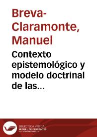 Contexto epistemológico y modelo doctrinal de las ideas lingüísticas de Lorenzo Hervás (1735-1809) / Manuel Breva Claramonte | Biblioteca Virtual Miguel de Cervantes