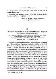 Al-Hidaya 'Ila Fara id Al-Qulub des Bachja ibn Josef ibn Paquda aus Andalusien / Bahya ben Yosef ibn Paquda | Biblioteca Virtual Miguel de Cervantes