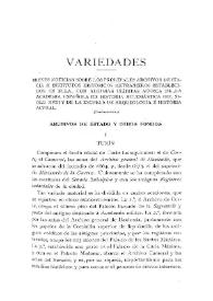 Breves noticias sobre los principales archivos de Italia e Institutos históricos extranjeros establecidos en ella, con algunas inéditas acerca de la Academia Española de Historia Eclesiástica del siglo XVIII y de la Escuela de Arqueología e Historia actual [II] / Enrique Pacheco y de Leyva | Biblioteca Virtual Miguel de Cervantes