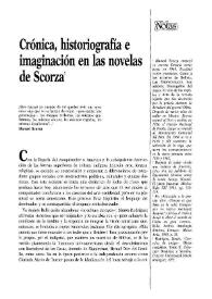 Crónica, historiografía e imaginación en las novelas de Scorza / Consuelo Hernández J. | Biblioteca Virtual Miguel de Cervantes