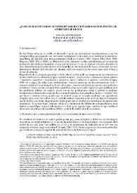 "¿Fare es hacer?" Colocaciones en los diccionarios monolingües de aprendizaje de ELE / Adelaida Martín Bosque | Biblioteca Virtual Miguel de Cervantes