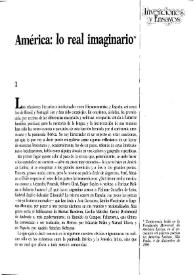 América: lo real imaginario / Juan Malpartida | Biblioteca Virtual Miguel de Cervantes