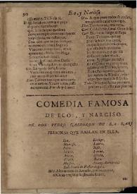Eco y Narciso | Biblioteca Virtual Miguel de Cervantes
