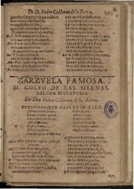 El golfo de las sirenas | Biblioteca Virtual Miguel de Cervantes